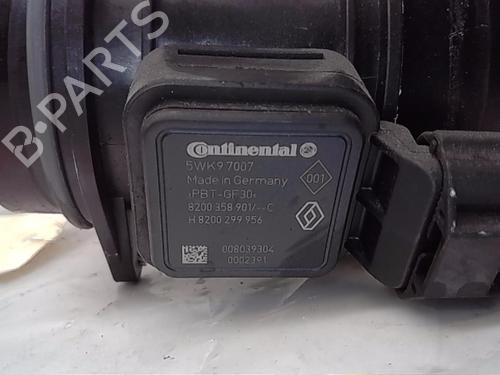 Mass air flow sensor RENAULT CLIO III (BR0/1, CR0/1) 1.5 dCi (C/BR0G, C/BR1G) | BP13832523M95 