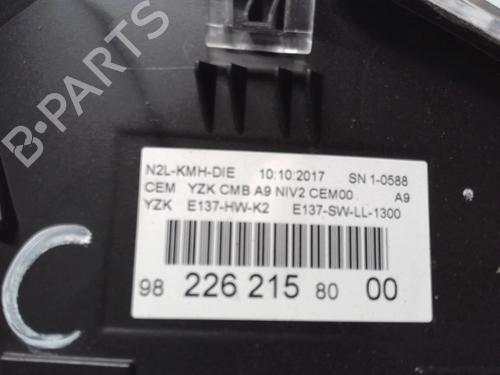 Instrument cluster PEUGEOT 208 I (CA_, CC_) 1.6 HDi / BlueHDi 75 | BP13864577C47 