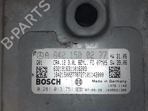 Engine control unit (ECU) MERCEDES-BENZ M-CLASS (W164)  | BP18511132M57 