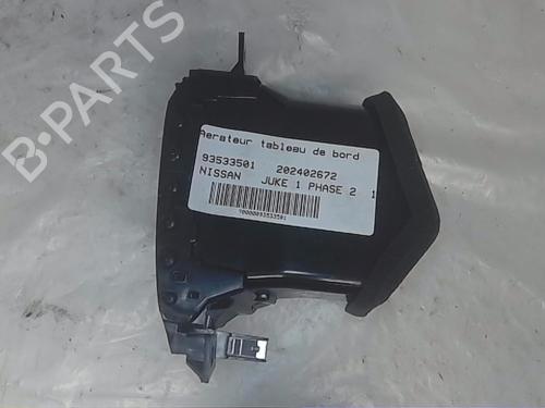 Used Air vent NISSAN JUKE (F15) 1.2 DIG-T (115 hp) 20508236