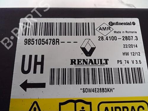 ECU airbags RENAULT MEGANE III Hatchback (BZ0/1_, B3_) 1.2 TCe (BZ2B, BZ11) | BP14560261M53 