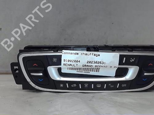 Climate control RENAULT SCÉNIC III (JZ0/1_) 1.5 dCi | BP19400801I5 