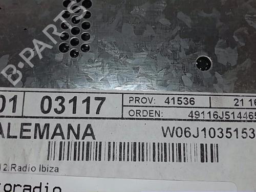 Radio SEAT IBIZA IV (6J5, 6P1) 1.2 TDI | BP21127508E6 