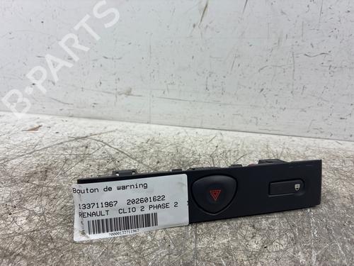 Used Warning switch Warning switch RENAULT CLIO II (BB_, CB_) [1998-2016] 39659707 39659707