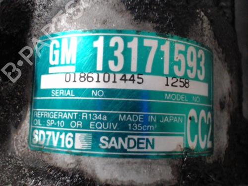 AC compressor SAAB 9-3 (YS3F, E79, D79, D75) 2.2 TiD | BP13869889M34 