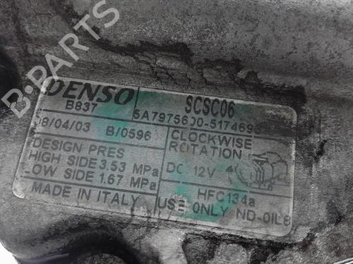 Used AC compressor AC compressor LANCIA MUSA (350_) 1.3 D Multijet (350.AXG11, 350.AXG1A) (90 hp) 15489459 15489459