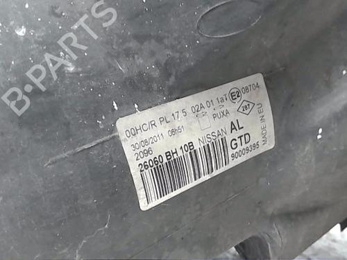Used Left headlight NISSAN NOTE (E11, NE11) [2005-2013]  18031285