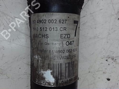 Used Left rear shock absorber VW GOLF VI (5K1) [2008-2014]  13828699