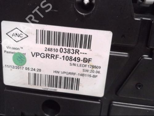 Instrument cluster RENAULT CLIO IV (BH_) 1.5 dCi 75 | BP13864795C47 