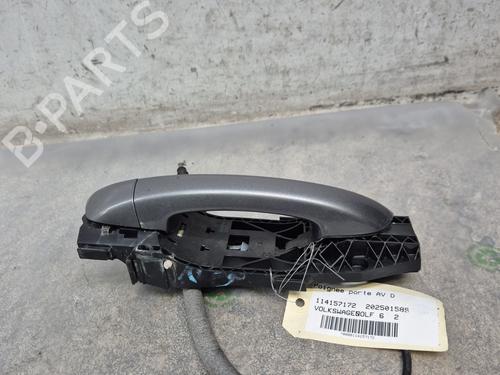 Front right exterior door handle VW GOLF VI (5K1)  | BP29758465C129 