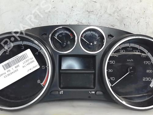 Used Instrument cluster PEUGEOT 308 SW I (4E_, 4H_) 1.6 HDi (112 hp) 22522366