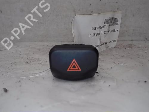 Used Warning switch NISSAN NOTE (E11, NE11) 1.5 dCi (86 hp) 13832834