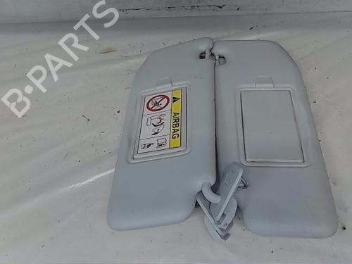 Used Left sun visor PEUGEOT 208 I (CA_, CC_) 1.2 VTI 82 (82 hp) 22560974