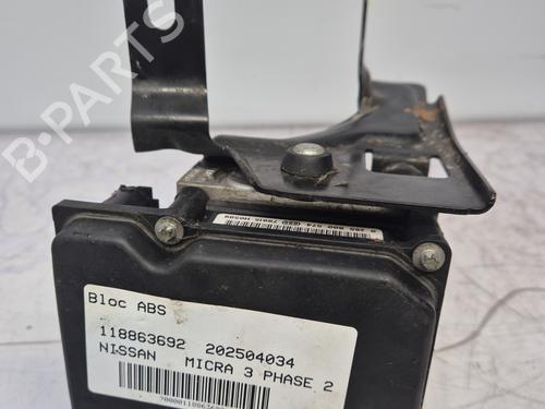 ABS pump NISSAN MICRA III (K12) 1.5 dCi | BP31795868M43