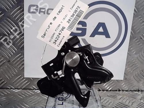 Hood lock NISSAN MICRA V (K14) 1.0 DIG-T 117 | BP14551762C133 