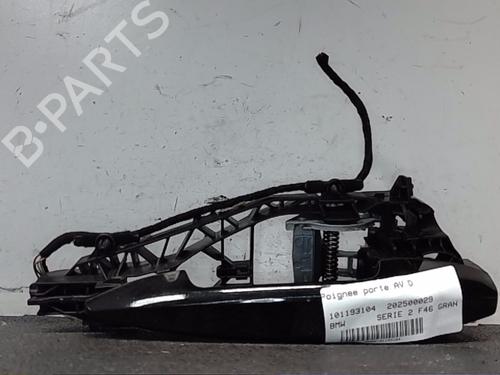 Used Front right exterior door handle BMW 2 Gran Tourer (F46) 220 d xDrive (190 hp) 24214710