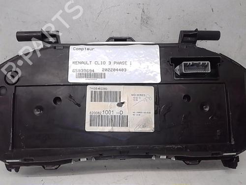 Instrument cluster RENAULT CLIO III (BR0/1, CR0/1)  | BP13838094C47 
