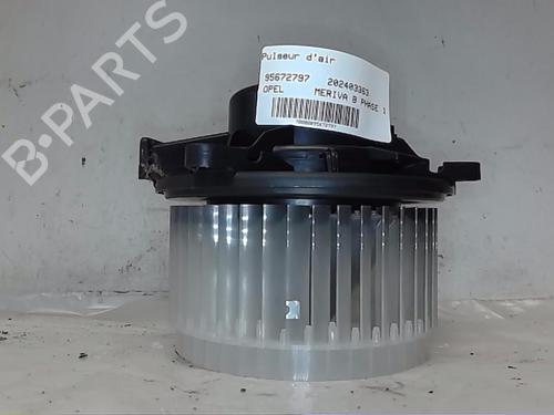 Used Heater blower motor OPEL MERIVA B MPV (S10) 1.7 CDTI (75) (110 hp) 21179865