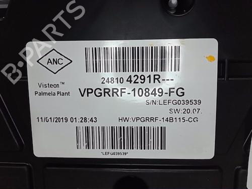 Instrument cluster RENAULT CLIO IV (BH_) 1.5 dCi 90 | BP22434470C47 