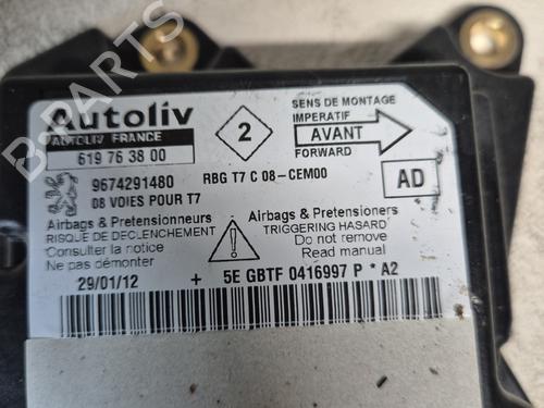 ECU airbags PEUGEOT 308 I (4A_, 4C_) 1.6 HDi | BP27187980M53 