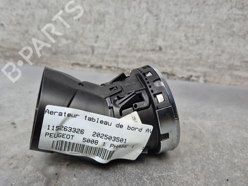 Air vent PEUGEOT 5008 (0U_, 0E_) 1.6 HDi | BP30714482I21