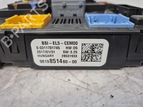 Fuse box CITROËN C4 Grand Picasso II (DA_, DE_) | BP32292135E1
