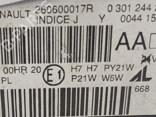 Left headlight RENAULT MEGANE III Hatchback (BZ0/1_, B3_) 1.5 dCi (BZ09, BZ0D, BZ1W, BZ29, BZ14) | BP35935589C28 - Image 5