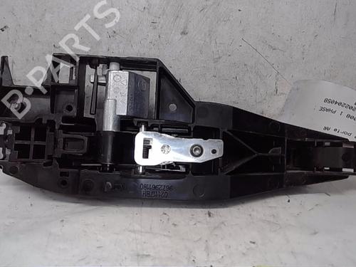 Rear left exterior door handle PEUGEOT 2008 I (CU_) 1.6 BlueHDi 100 | BP13834583C130