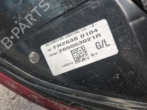 Left taillight RENAULT CLIO IV (BH_) 1.2 16V | BP27373361C34 