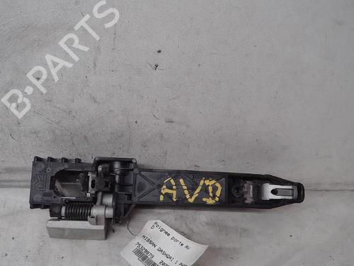 Used Front right exterior door handle NISSAN QASHQAI / QASHQAI +2 I (J10, NJ10, JJ10E) 1.5 dCi (106 hp) 15523312