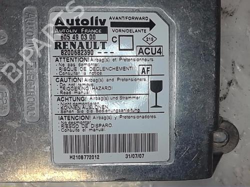 Kollisjonspute styreenhet RENAULT MEGANE II (BM0/1_, CM0/1_) 2.0 dCi (BM1K, CM1K) (150 hp) 18315340