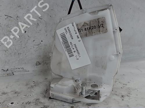 Used Rear right lock OPEL AGILA B (H08) 1.2 (F68) (86 hp) 21755102