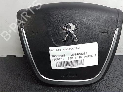 Used Driver airbag PEUGEOT 508 SW I (8E_) 2.0 BlueHDi 150 (150 hp) 23412465