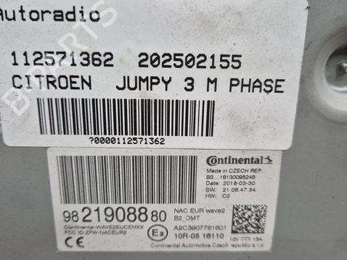 Bilradio CITROËN JUMPY III Van (V_) 2.0 BlueHDi 120 | BP29293802E6 