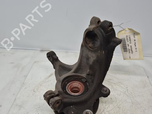 Used Left front steering knuckle PEUGEOT 208 I (CA_, CC_) 1.6 HDi (92 hp) 31140718
