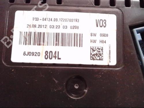 Used Instrument cluster SEAT IBIZA IV (6J5, 6P1) 1.2 TDI (75 hp) 13864769