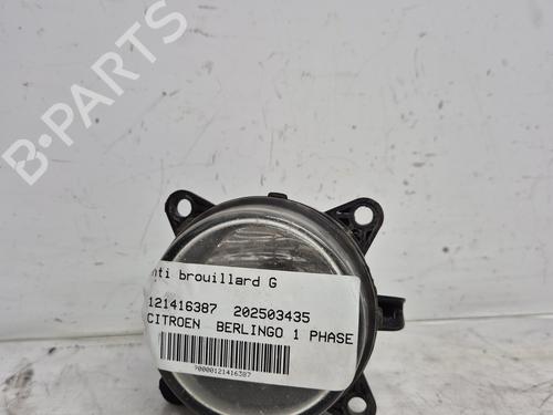 Used Left front fog light Left front fog light CITROËN BERLINGO / BERLINGO FIRST MPV (MF_, GJK_, GFK_) [1996-2026] 34332323 34332323