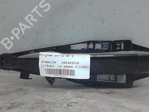 Used Rear left exterior door handle CITROËN C4 Grand Picasso II (DA_, DE_) [2013-2025]  22306904