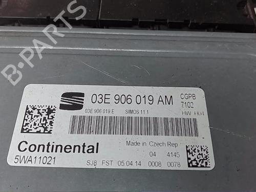 Engine control unit (ECU) SEAT IBIZA IV (6J5, 6P1)  | BP16566574M57 