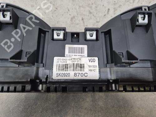 Instrument cluster VW GOLF VI (5K1)  | BP29758453C47 