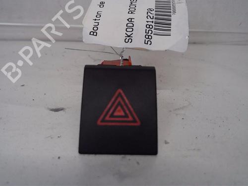 Used Warning switch SKODA ROOMSTER (5J7) 1.6 TDI (105 hp) 13846891