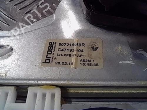 Front left window mechanism RENAULT MEGANE IV Hatchback (B9A/M/N_) 1.8 RS TCe 280 (B9M6) | BP13859443C22 