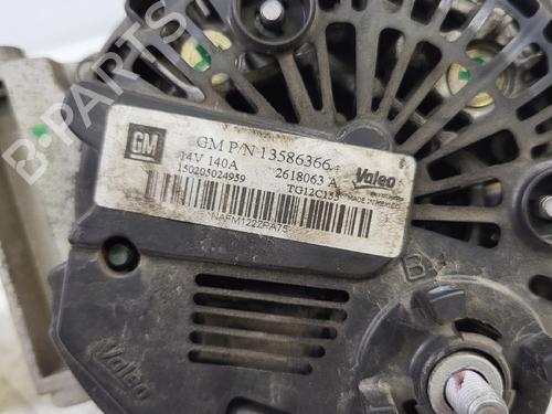 Alternator OPEL ASTRA J (P10) | BP38004436M7 - Image 3