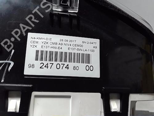 Instrument cluster PEUGEOT 2008 I (CU_) 1.6 BlueHDi 120 | BP24015624C47 - Image 3