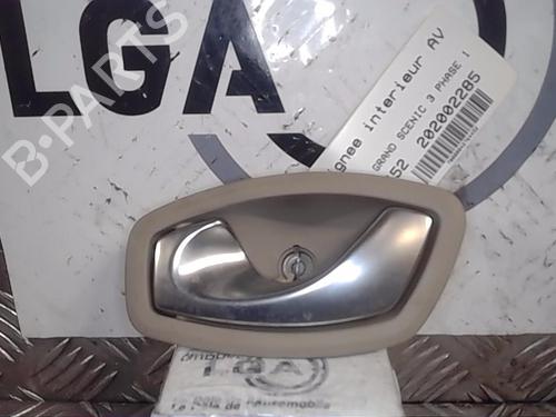 Front left interior door handle RENAULT SCÉNIC III (JZ0/1_) 2.0 16V (JZ0G, JZ0P, JZ1E, JZ1P) | BP13857992I13 