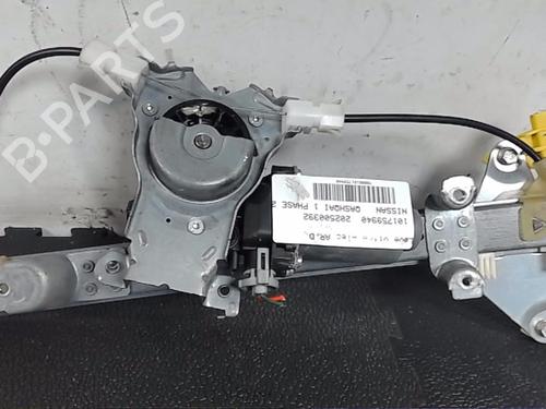 Rear right window mechanism NISSAN QASHQAI / QASHQAI +2 I (J10, NJ10, JJ10E) 1.5 dCi | BP23869434C25 