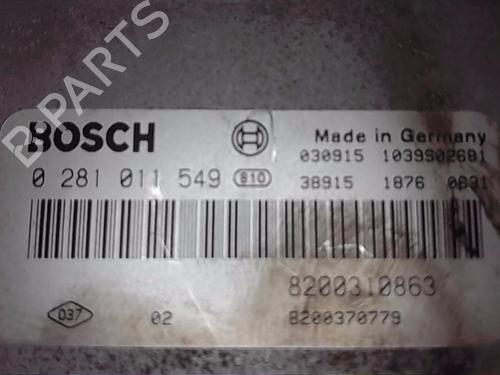 Engine control unit (ECU) RENAULT SCÉNIC II (JM0/1_)  | BP13841334M57 