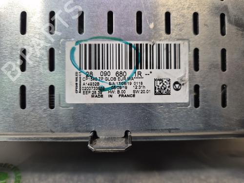 Display monitor RENAULT MEGANE IV Hatchback (B9A/M/N_) | BP30473796C48