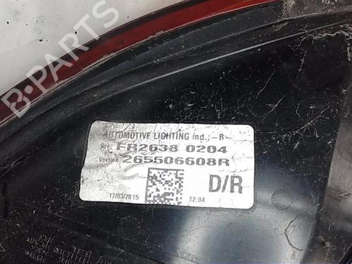 Right taillight RENAULT CLIO IV (BH_) 1.5 dCi 75 | BP19791966C35 