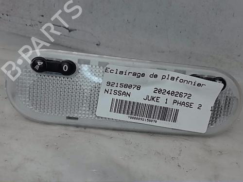 Used Interior roof light NISSAN JUKE (F15) 1.2 DIG-T (115 hp) 20507765